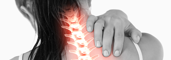 Chiropractic-Burbank-CA-Woman-Experiencing-Pain-in-her-Neck-Shown-as-an-X-Ray-in-Red.jpg low back pain relief with chiropractic care